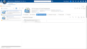 ENOVIAworks change action Feature